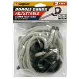 Cargoloc 32552 Adjustable Bungee Cords with Latching Hooks, 2-piece 48 Inches