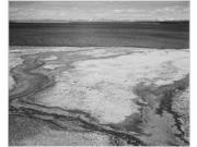 Yellowstone Lake - Hot Springs Overflow Yellowstone National Park Wyoming Geology Geological 1933 - 1942 Poster Print By Ansel Adams (18 X 24)