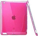 Iskin Solo Smart For The New Ipad And Ipad 2 - Ipad - Pink - Translucent - Polymer Id3slm-pk4