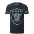 NFL Men's Oakland Raiders Logo T-Shirt - Black - M