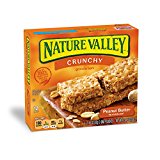 Nature Valley Crunchy Granola Bars, Peanut Butter, 12-Count Boxes (Pack of 6)