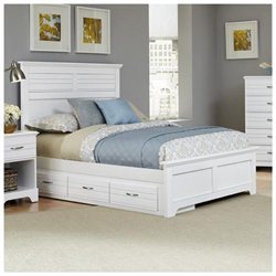 Platinum Collection Bed with Panel Headboard and Footboard
