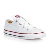 Converse Chuck Taylor Infants Toddler Optical White Ox Canvas Skateboarding Shoes (9, White)