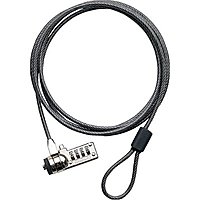 Targus Defcon Scl Pa410s-1 6.6 Feet Security Cable Lock - Galvanized Steel