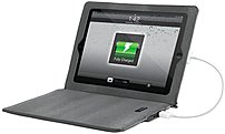 Innovative Technology Itj-4231gry Ultra-slim Justin Rechargeable Power Case For Ipad 2 - Grey