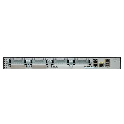 Cisco C2901-cme-srst/k9 2901 Voice Bundle - Router - Voice / Fax Module - Gige - Rack-mountable  Wall-mountable