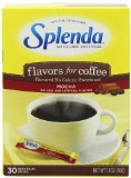 Splenda No Calorie Sweetener, Flavor for Coffee, Mocha, 30-Count Boxes (Pack of 6)