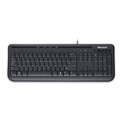 Microsoft Apb-00001 Wired Desktop 600 - Keyboard And Mouse Set - Usb - English - North American Layout - Black