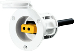 Cannon Flush Mount Power Port-white Flush Mount Power Port