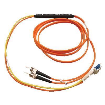 Tripplite N422-02m Mode Conditioning Cable - Lc (m) - St (m) - 6.6 Ft - Fiber Optic - Yellow  Orange