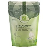 Grab Green Natural 3-in-1 Laundry Detergent Pods, Vetiver, 24 Loads