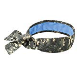 Ergodyne Chill-Its 6700CT Evaporative Cooling Bandana - Tie Closure, Camo