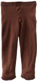 Jefferies Socks Baby-Girls Infant Pima Tight, Chocolate, 0-6 Months