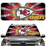 NFL Kansas City Chiefs Auto Sun Shade