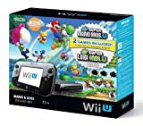Nintendo Wupskafp Wii U -  Deluxe Set With Super Mario Bros U And Super Luigi U - Black