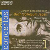 J.S. Bach: BWW 1041 Violin Concerto in A Minor, BWW 1042 Violin Concerto in E Major, BWW 1043 Concerto for Two Violins in D Minor, BWW 1060 Concerto for Oboe and Violin in C Minor