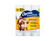 Procter & Gamble 96894 Charmin Essentials Toliet Paper Strong 12 Giant Rolls - Quantity 4