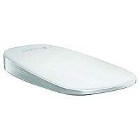 Logitech Ultrathin Touch Mouse T631 For Mac - Optical - Wireless - Bluetooth - White - Usb - Touch Scroll - Symmetrical 910-003856