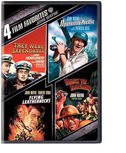 John Wayne - 4 Film Favorites: John Wayne (Back to Bataan, Flying Leathernecks, Operation Pacific, They Were Expendable)