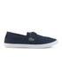 Lacoste Men's Marice Lace SEP Canvas Slip On Pumps - Dark Blue