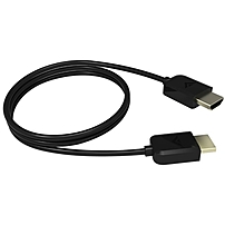 Vizio 8 Ft Ultra Slim Hdmi Cable - Hdmi For Audio/video Device, Tv - 8 Ft - 1 X Hdmi Male Digital Audio/video - 1 X Hdmi Male Digital Audio/video - Black Txch8x-c3