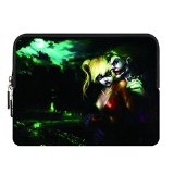 Apple iPad 1,iPad 2,iPad 3,iPad 4 Tablets Sleeve Pouch Case Cover with Zipper Harely Quinn and Joker Print