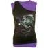 Spiral Women's DRAGON ROSE 2 in 1 Slant Top - Purple and Black