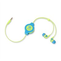 Retrak Neon Earbuds - Blue/yellow By Retrak