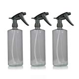 Chemical Guys ACC_121.16HD3 ACC_121.16HD-3PK Chemical Resistant Heavy Duty Bottle and Sprayer (16 oz) (Pack of 3)