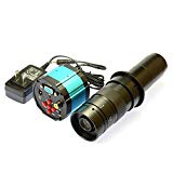 HD 2.0MP VGA AV 1080P Industry Lab Digital Inspection Microscope Camera   180X C-MOUNT Zoom Lens (180X Zoon Lens)