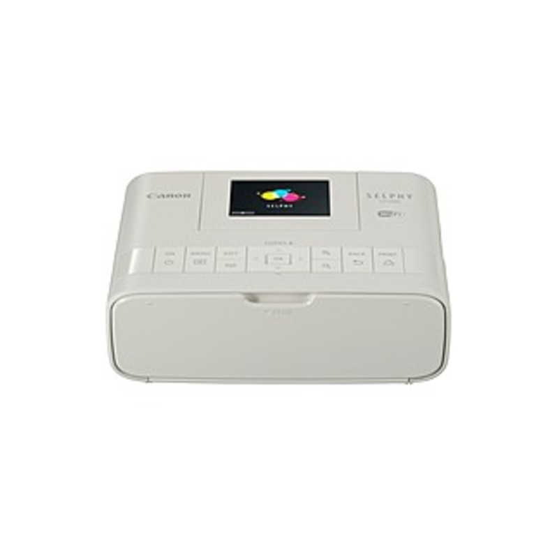 Canon Selphy Cp1200 Dye Sublimation Printer - Color - Photo Print - Portable - 2.7" Display - White - 47 Second Photo - 300 X 300 Dpi - Wireless Lan -