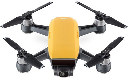 Dji Cp.pt.000732 Spark Mini Drone With 12 Megapixels Camera - Sunrise Yellow
