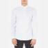 Michael Kors Men's Slim Cotton/Nylon Stretch Shirt - White - XL