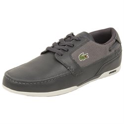 Lacoste Men's Dreyfus Mts Boat Shoe in Dark Grey 11 M US