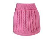 Tangpan Turtleneck Classic Straw-rope Pet Dog Sweater Apparel