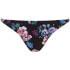 MINKPINK Women's Hidden Wonder Hipster Bikini Bottoms - Black Floral - M