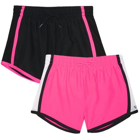 Loose Woven Shorts - Built-in Brief, 2-pack (for Big Girls)