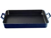 La Cuisine 13 X 10 Shallow Roasting Pan With 2 Handles