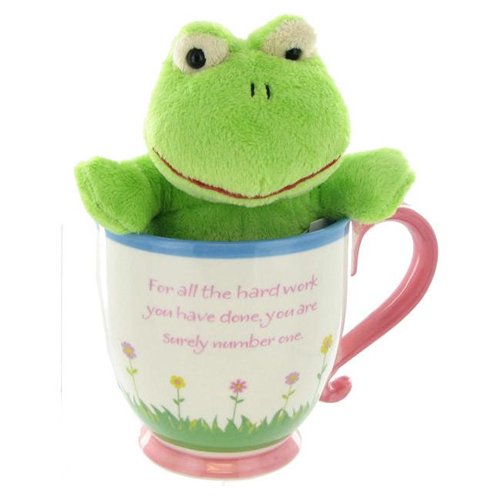 Thank You for Being You Mug & Stuffed Frog Plush by Russ