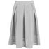 Great Plains Women's Square Route PU Skirt - Grey - UK 8