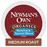 Newman's Own Organics Keurig Single-Serve K-Cup Pods Newman's Special Blend Medium Roast Coffee, 72 Count