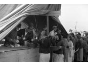 Arkansas Refugees 1937 Nflood Refugees In Line For A Meal At The Camp At Forrest City Arkansas After The Ohio River Flood Photograph By Edwin Locke February 193