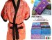 (japaneses Kimono Bath Robe) Xxl Unisex Children Bath Robe Beautiful Color Flower