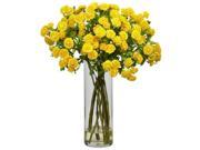 Nearly Natural Silk 1216-yl Japanese Silk Flower Arrangement