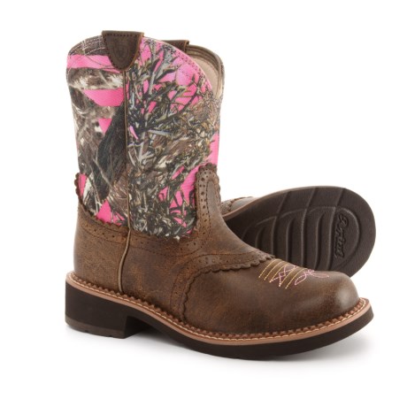 Fat Baby Heritage Cowboy Boots - 8?, Round Toe (for Women)