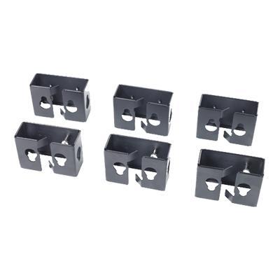 Apc Ar7710 Cable Containment Brackets With Pdu Mounting - Pdu Mounting Brackets - Black - For Netshelter Sx