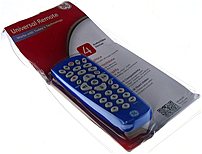Ge 030878115605 Universal 4 Device Remote Control - Without Battery - Blue