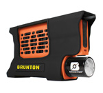 Brunton Hydrogen Reactor Portable Fuel Cell Orange Hydrogen Reactor Po