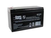 Interstate Batteries Power Patrol Lead Acid Battery, 12V 7Ah (SEC1075)