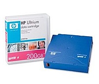 HP C7971A Data cartridge offers LTO 1 Ultrium Generation 1 technology and a 200 GB compressed capacity for reliable, rewritable data protection